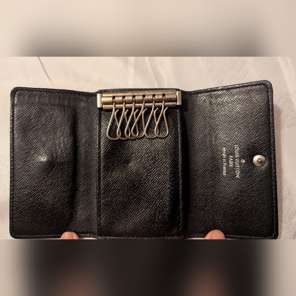 LOUIS VUITTON Damier Graphite Multicles 6 Key Case with COA VGUC - Picture 7 of 13